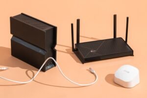Home network router and streaming devices arranged for optimizing 4K IPTV playback