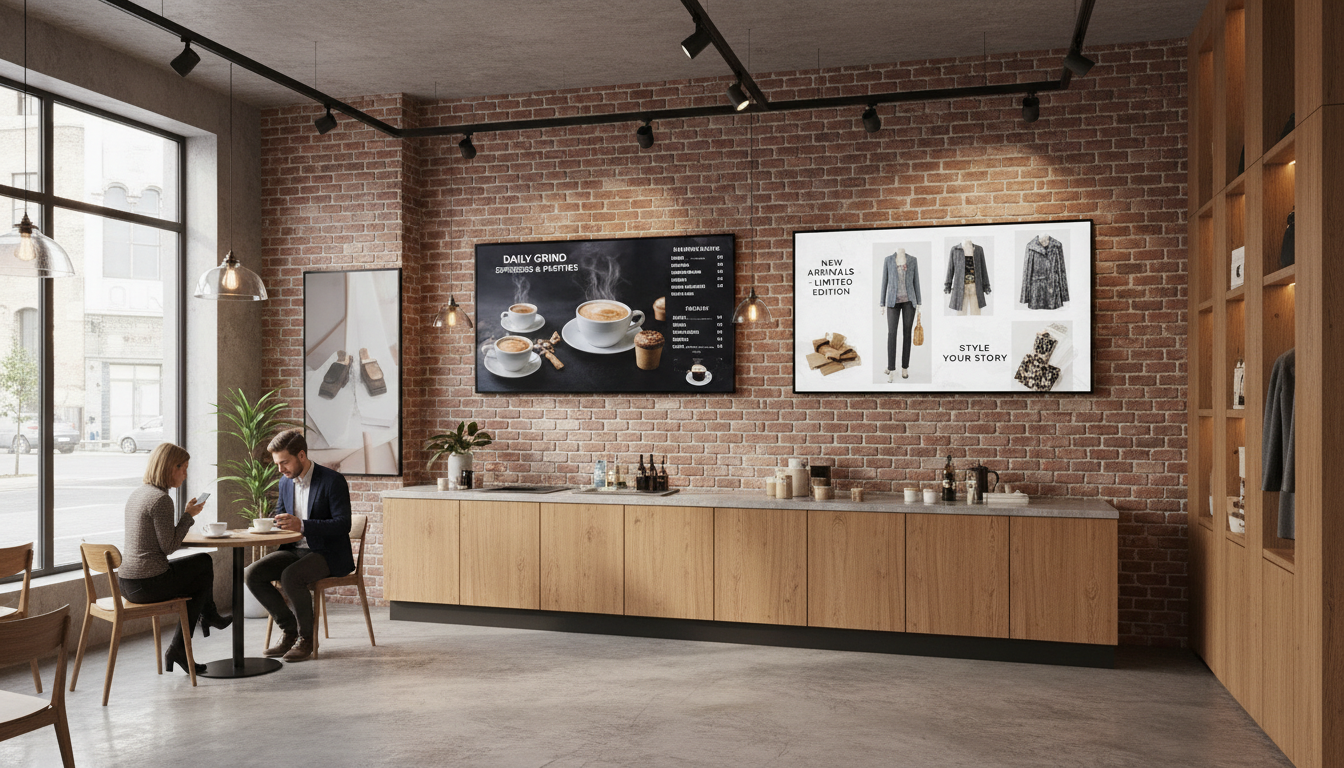 How to Use IPTV for Digital Signage in Small Businesses (2026)