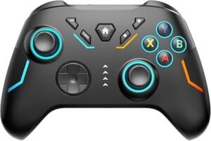 Wireless game controller ready to pair with a smart TV or streaming device