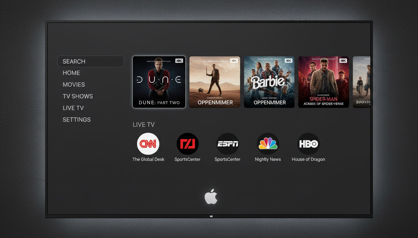 CanzarTV - Best IPTV Apps for Apple TV in 2026