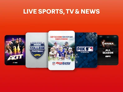 Live sports streaming apps displayed on a TV for cord-cutters in 2026